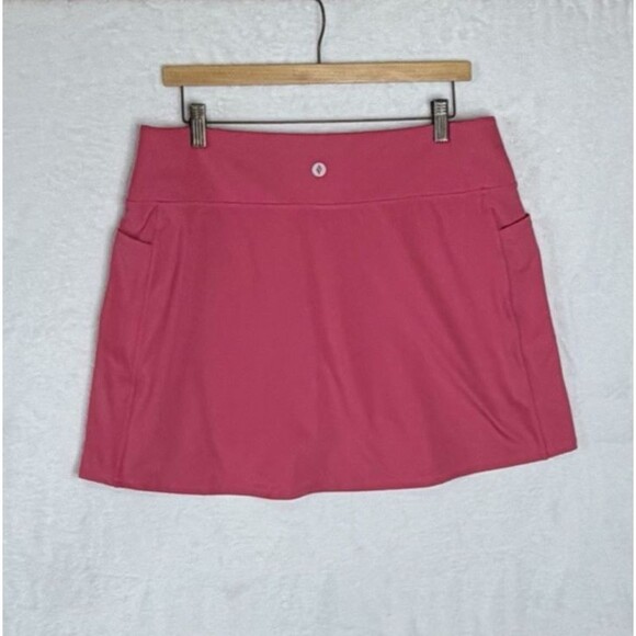 Skechers Go Walk High Waisted Athletic Skort Women's Large Pink Athleisure - Picture 5 of 12